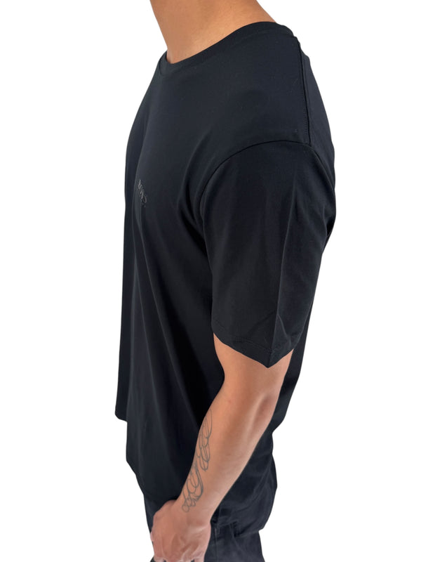 BOSS Hugo Boss Black Slim Fit Crew Neck Logo T-Shirt Mens XXL NWT Cotton Tee