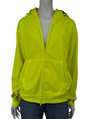 A Bathing Ape Neon Shark Full Zip Hoodie – Men's Size L