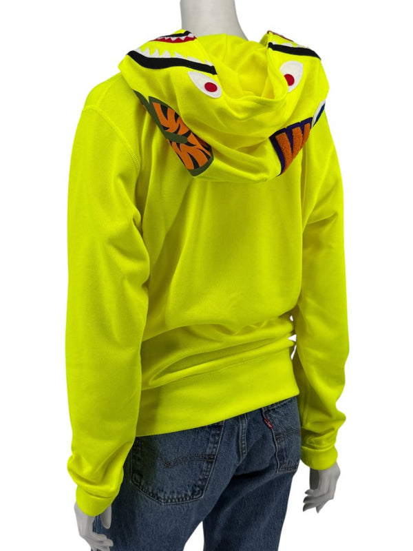 A Bathing Ape Neon Shark Full Zip Hoodie – Men's Size L
