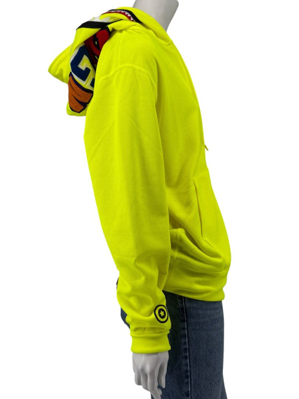 A Bathing Ape Neon Shark Full Zip Hoodie – Men's Size L