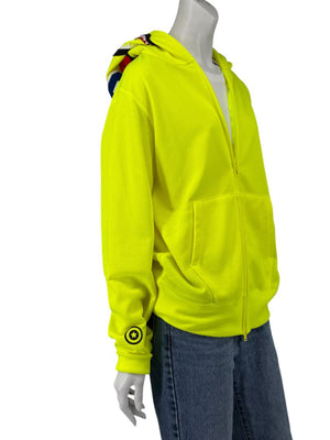 A Bathing Ape Neon Shark Full Zip Hoodie – Men's Size L