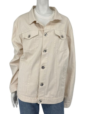 Brunello Cucinelli Luxury Cotton Denim Jacket Mens Size 60
