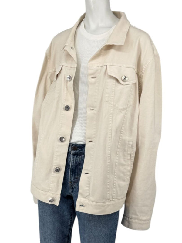 Brunello Cucinelli Luxury Cotton Denim Jacket Mens Size 60