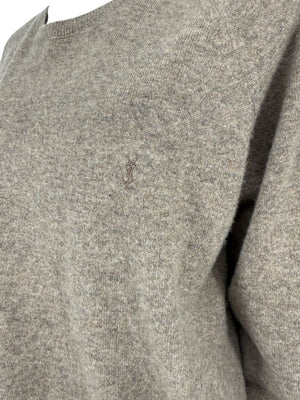 Mens Saint Laurent Paris 100% Cashmere Sweater – Size L