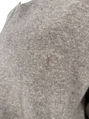 Mens Saint Laurent Paris 100% Cashmere Sweater – Size L