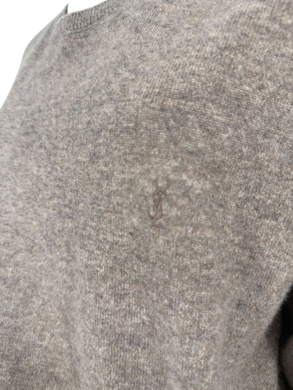 Mens Saint Laurent Paris 100% Cashmere Sweater – Size L
