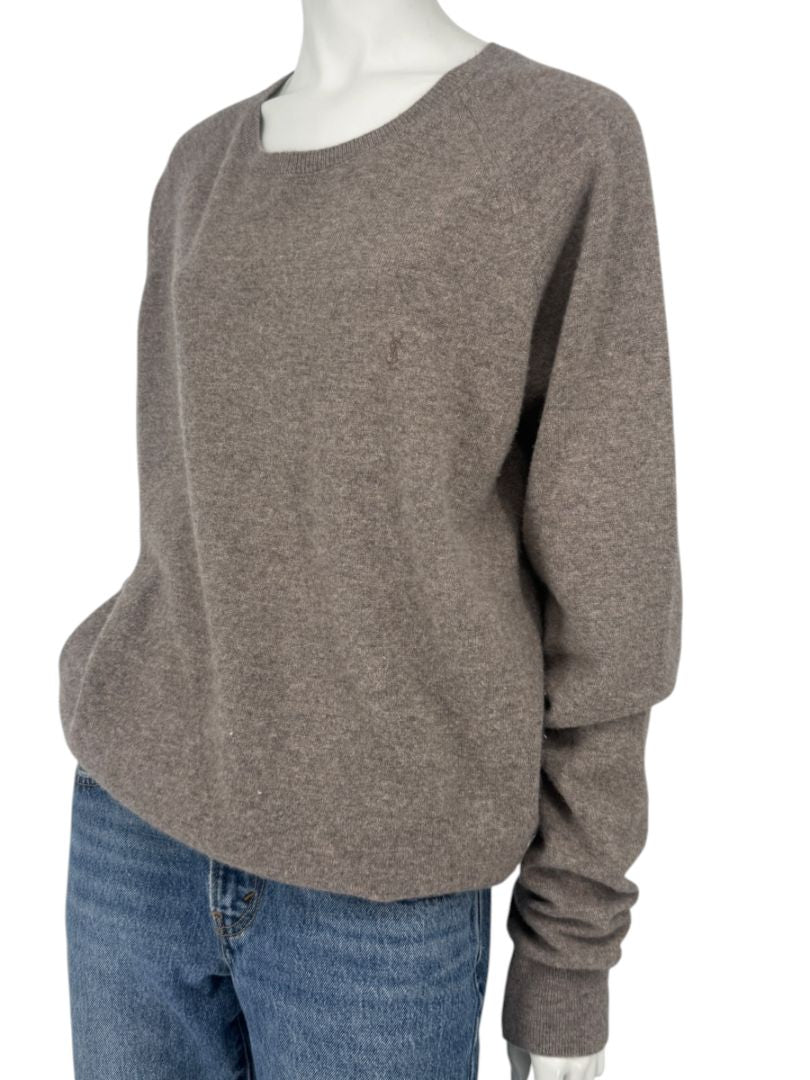 Mens Saint Laurent Paris 100% Cashmere Sweater – Size L