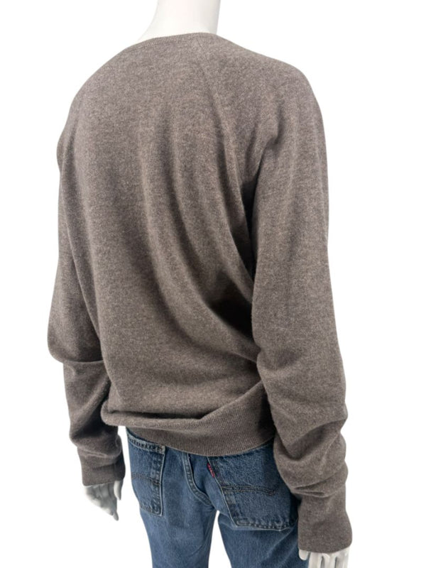Mens Saint Laurent Paris 100% Cashmere Sweater – Size L