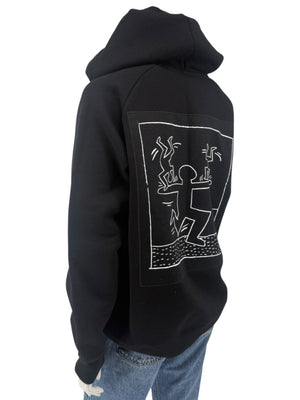 Keith Haring NYC transit Hoodie - Men's Size XS