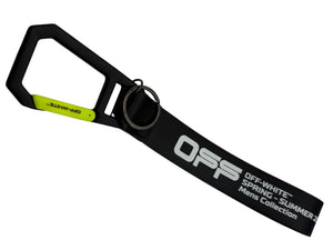 Off-White™ Logo Strap Keychain / Bag Clip – 12"
