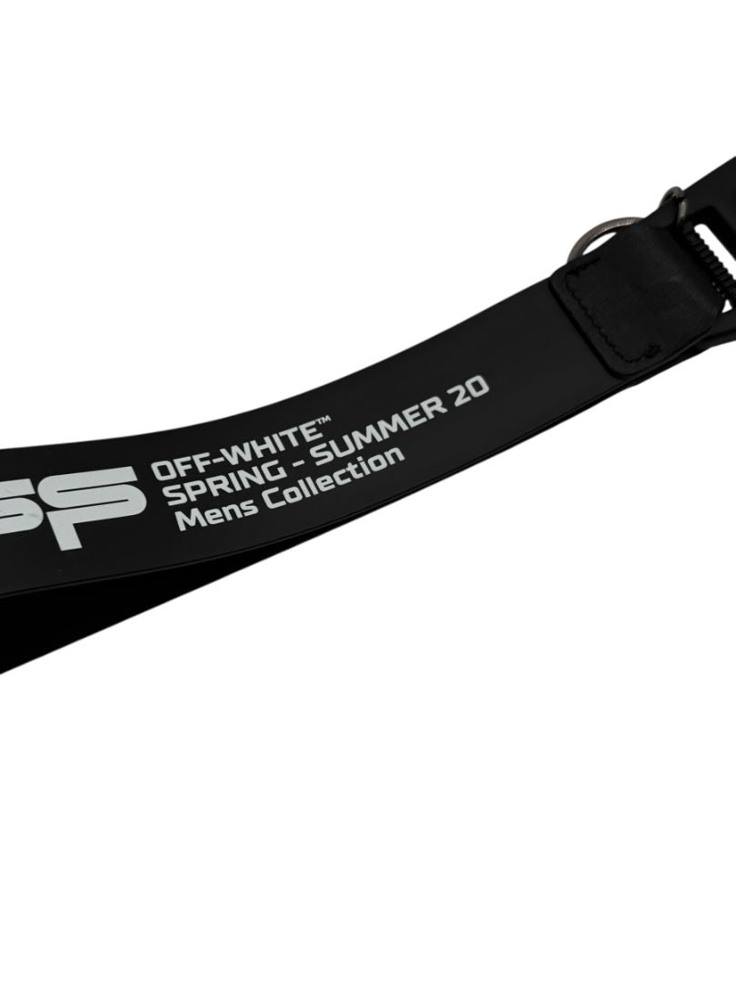 Off-White™ Logo Strap Keychain / Bag Clip – 12"