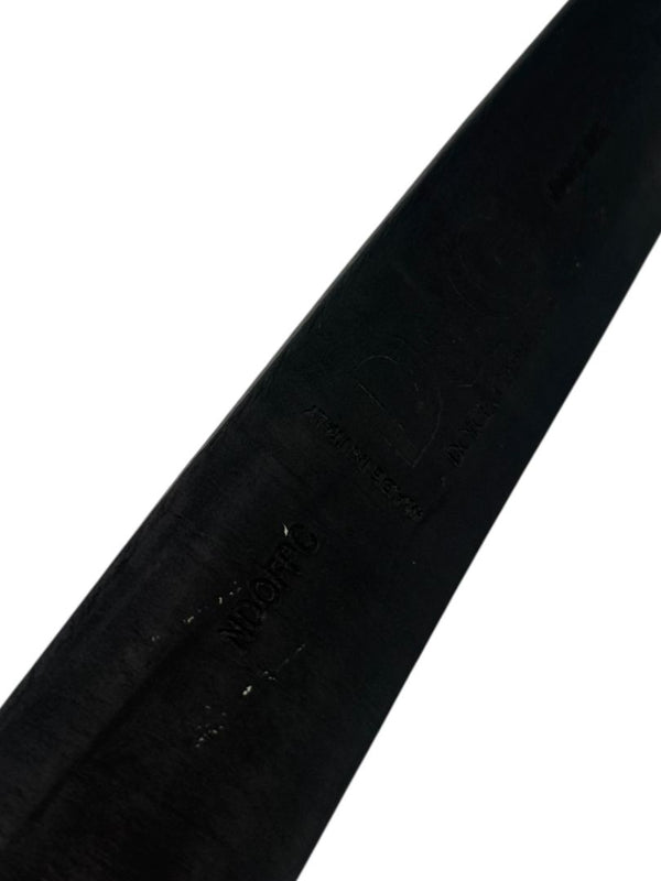 Dolce & Gabbana Black Patent Leather Logo Belt – Size 105/90