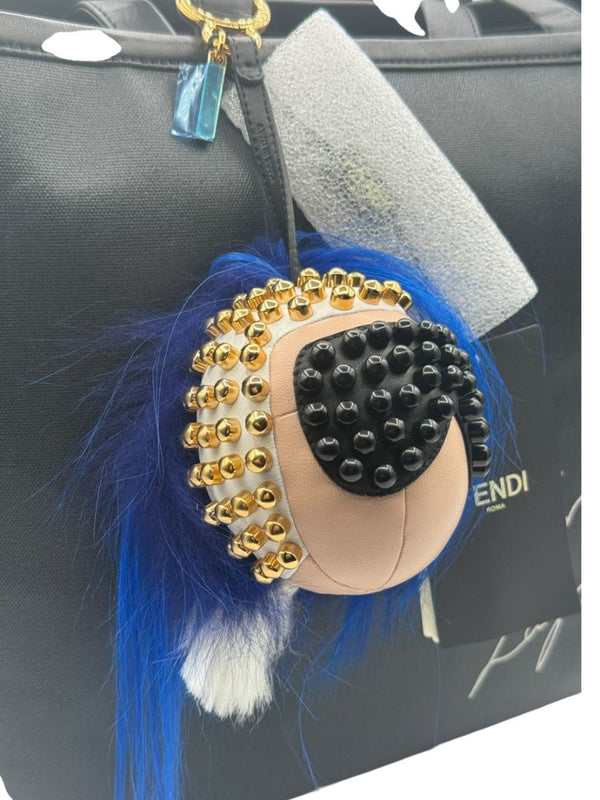Fendi "Punkarlito" Bag Charm/Keychain - Brand New In Box