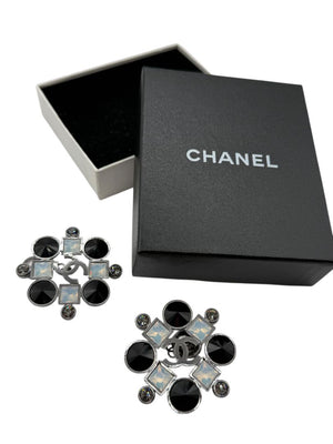 Chanel Fall 2005 Crystal & Resin CC Cufflinks – 2”