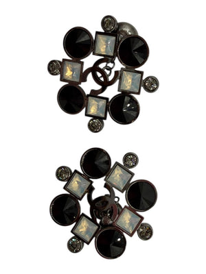 Chanel Fall 2005 Crystal & Resin CC Cufflinks – 2”