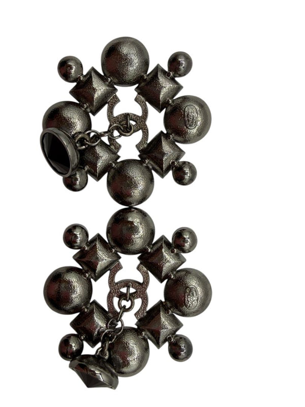 Chanel Fall 2005 Crystal & Resin CC Cufflinks – 2”