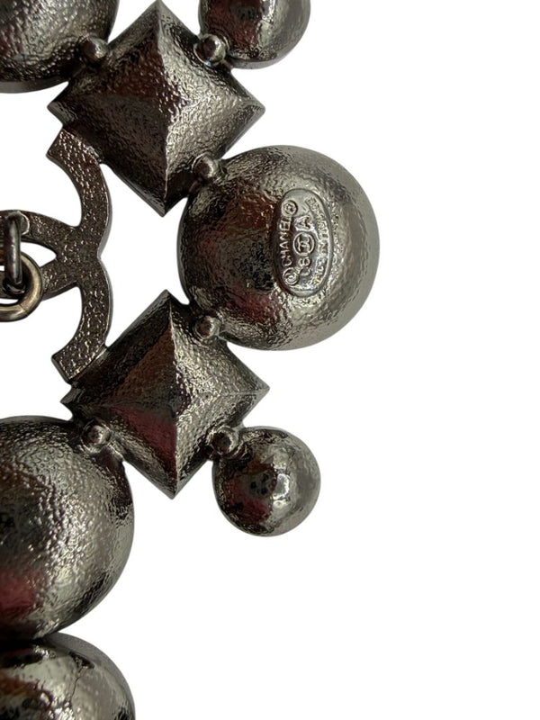 Chanel Fall 2005 Crystal & Resin CC Cufflinks – 2”