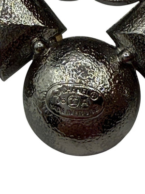 Chanel Fall 2005 Crystal & Resin CC Cufflinks – 2”