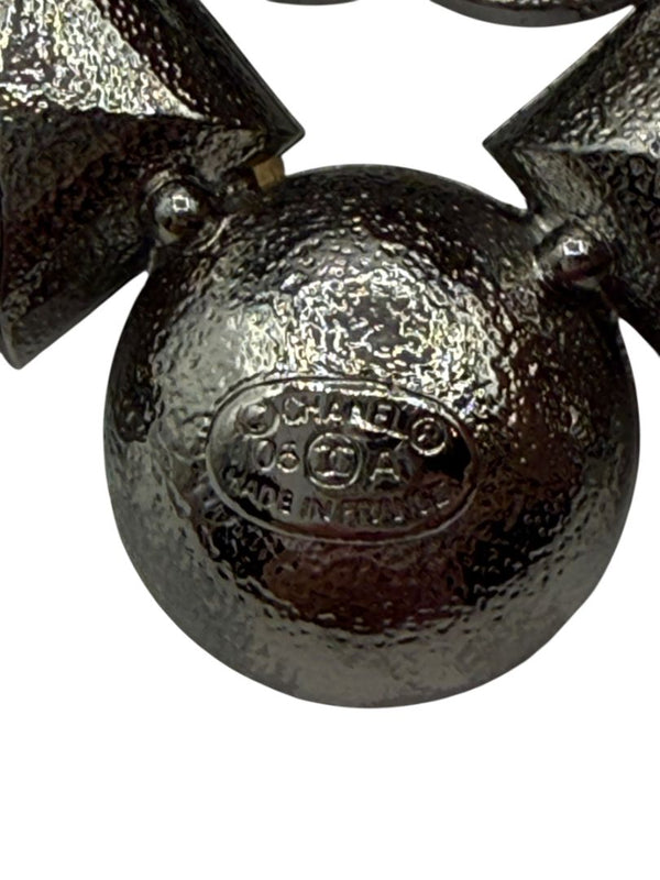 Chanel Fall 2005 Crystal & Resin CC Cufflinks – 2”