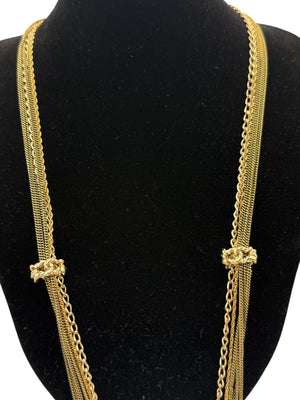 Chanel Lion Head Tassel Necklace with CC Charms – Fall 2011 – 20"