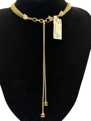 Chanel Lion Head Tassel Necklace with CC Charms – Fall 2011 – 20"