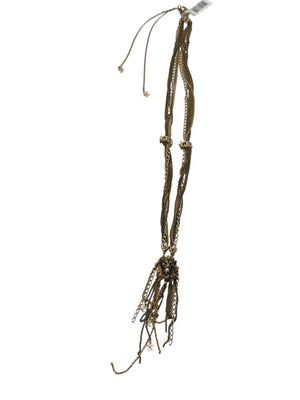 Chanel Lion Head Tassel Necklace with CC Charms – Fall 2011 – 20"