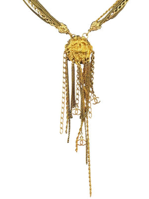 Chanel Lion Head Tassel Necklace with CC Charms – Fall 2011 – 20"
