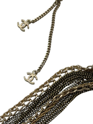 Chanel Lion Head Tassel Necklace with CC Charms – Fall 2011 – 20"