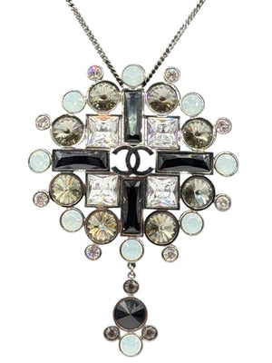 Chanel Fall 2006 Crystal Statement Pendant Necklace – Box Included