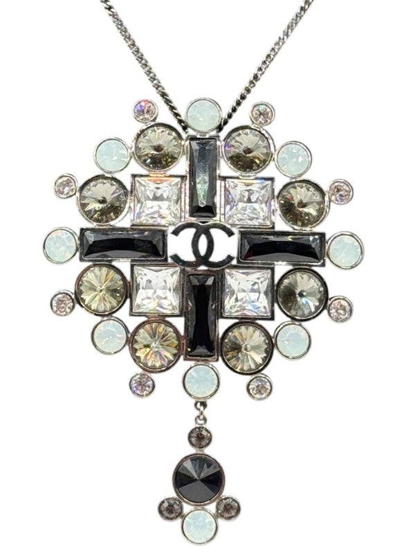 Chanel Fall 2006 Crystal Statement Pendant Necklace – Box Included