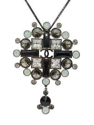 Chanel Fall 2006 Crystal Statement Pendant Necklace – Box Included