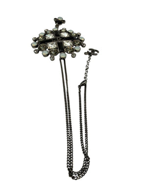 Chanel Fall 2006 Crystal Statement Pendant Necklace – Box Included