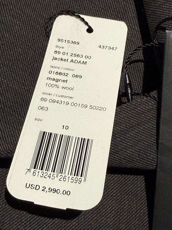 Akris Grey Wool & Silk Blend Pant Suit – Size 10