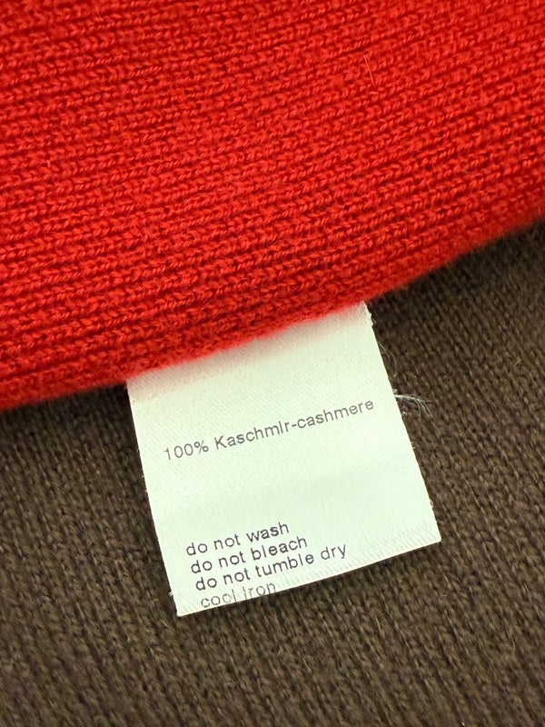 Akris Cashmere Colorblock Zip Hoodie - Size US 10