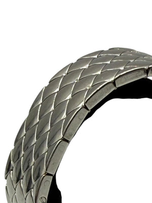 Chanel Matelassé Diamond Bezel Wristwatch