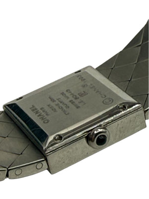 Chanel Matelassé Diamond Bezel Wristwatch