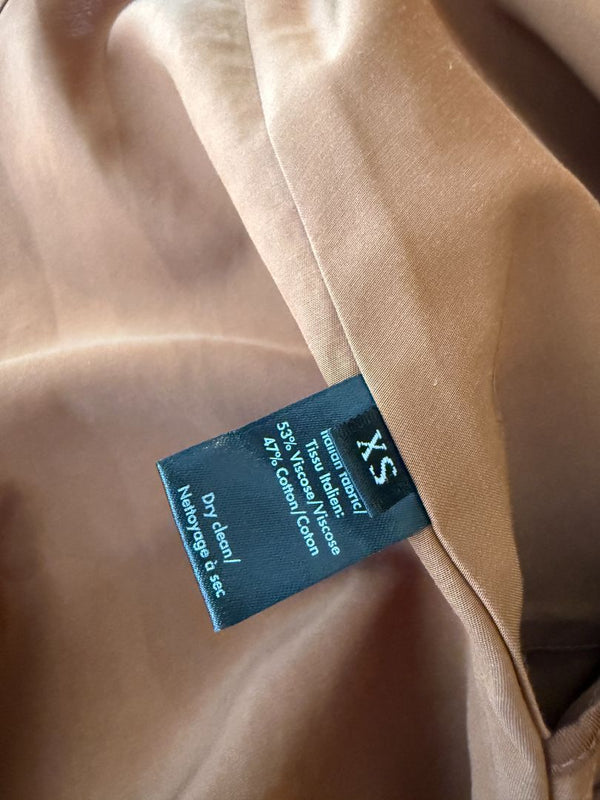 CO Sleeveless Rust Popover Tunic – Size XS