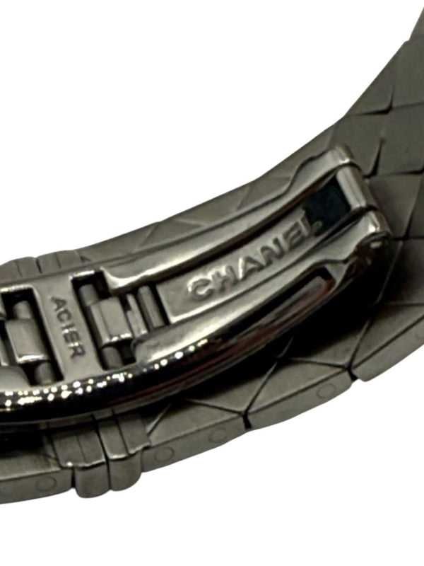 Chanel Matelassé Diamond Bezel Wristwatch