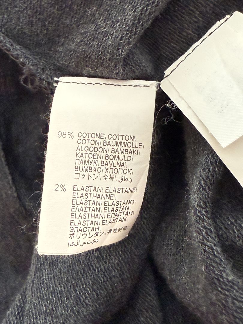 Brunello Cucinelli Charcoal Puff-Sleeve Tunic with Monili Trim – Size Large