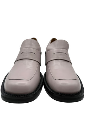 Dries Van Noten Block Heel Leather Loafers – Size 39.5