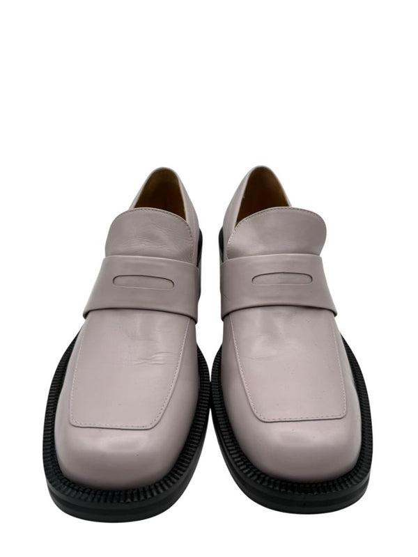 Dries Van Noten Block Heel Leather Loafers – Size 39.5
