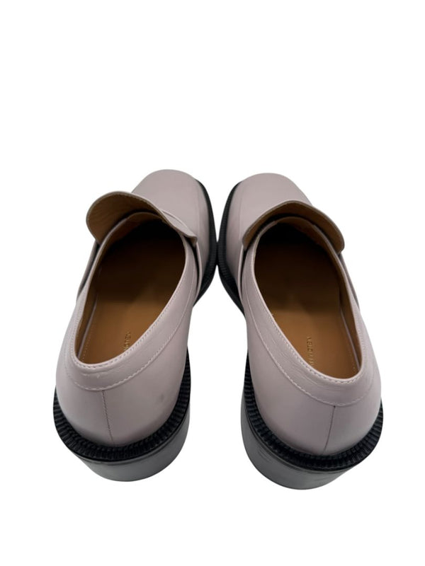 Dries Van Noten Block Heel Leather Loafers – Size 39.5