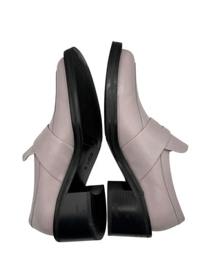Dries Van Noten Block Heel Leather Loafers – Size 39.5