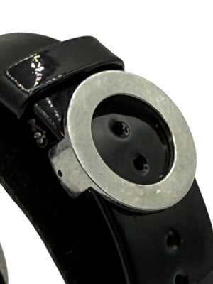 Chanel La Ronde Black Patent Leather Watch H0579 – Stainless Steel – 29mm