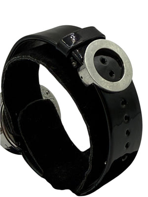 Chanel La Ronde Black Patent Leather Watch H0579 – Stainless Steel – 29mm