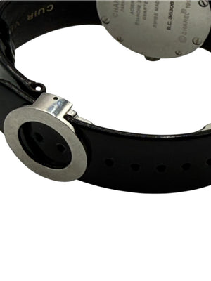 Chanel La Ronde Black Patent Leather Watch H0579 – Stainless Steel – 29mm
