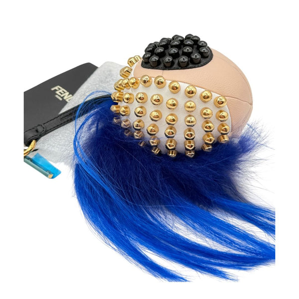 Fendi "Punkarlito" Bag Charm/Keychain - Brand New In Box