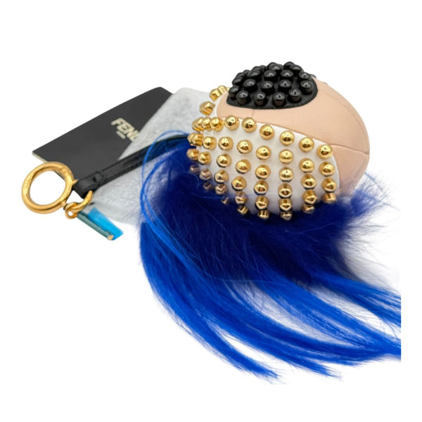 Fendi "Punkarlito" Bag Charm/Keychain - Brand New In Box