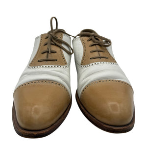 Gravati Two-Tone Leather Oxford Shoes – Women’s 9.5