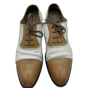 Gravati Two-Tone Leather Oxford Shoes – Women’s 9.5